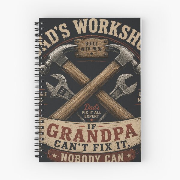 Item preview, If Grandpa Can't Fix It Nobody Can Vintage Workshop designed and sold by Baza-nowosci.