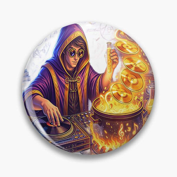 Item preview, The Alchemist of Sound – Brewing Magical Beats designed and sold by Artisan Finds Online.