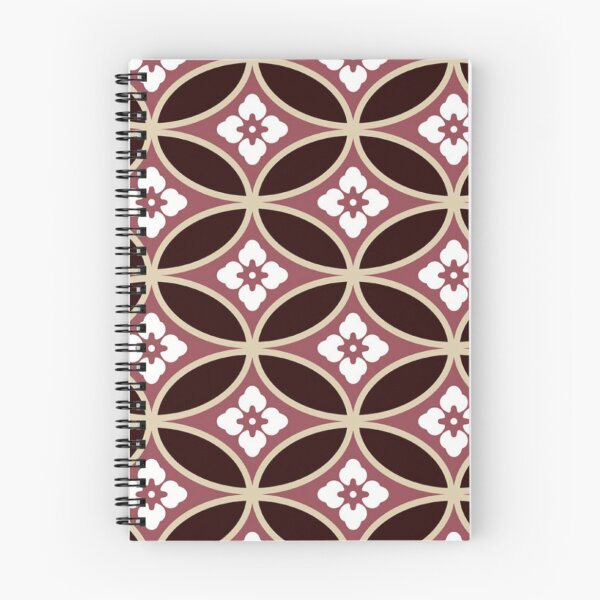 Item preview, Japanese Shippo Hanabishi Pattern - Burgundy and Gold designed and sold by vekotpu.