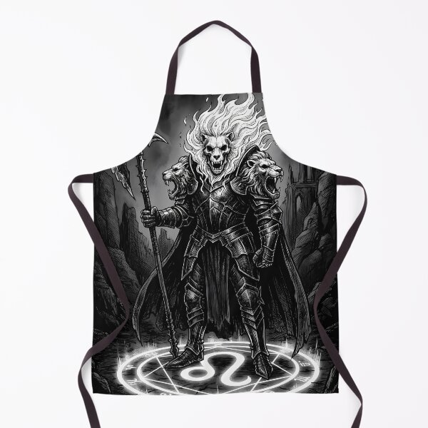 Item preview, Leo Zodiac Gothic Knight Lion Armor Dark Fantasy designed and sold by DarkOriginArts.