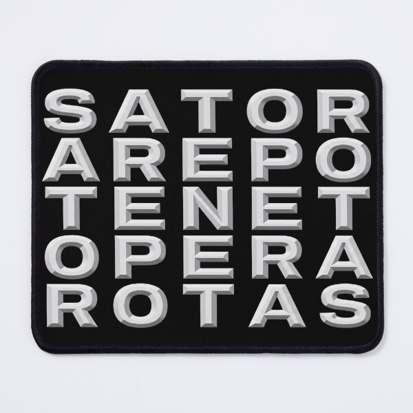 Item preview, Sator Square Aesthetic Palindrome – Ancient Occult Geometric Dark Streetwear designed and sold by MCVersa2026.