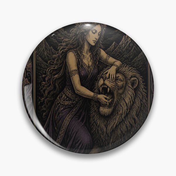Item preview, Strength Tarot Card Shirt | Gothic Art Nouveau Major Arcana Tee designed and sold by SunnyDesign82.
