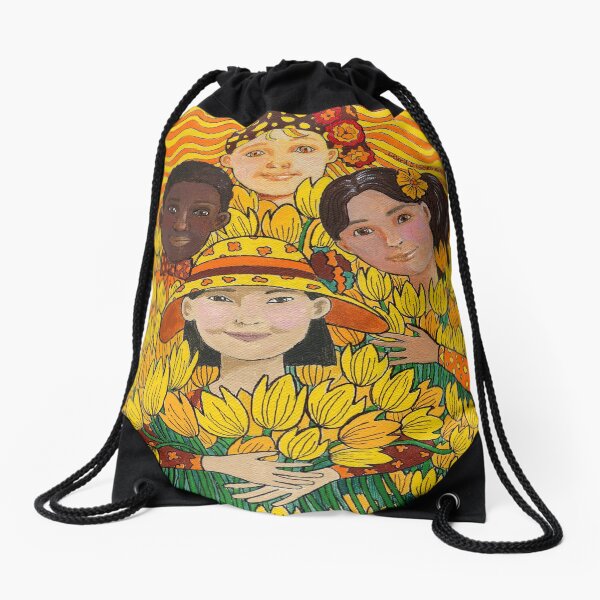 The Field of Dreams. The Dream of Tolerance. Drawstring Bag