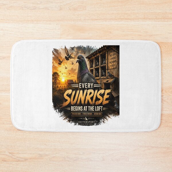 Item preview, Every Sunrise Begins at the Loft | Racing Pigeon Keeper T-Shirt  designed and sold by Duivensport Ma.