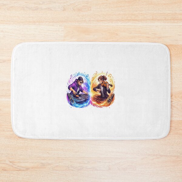 Item preview, Harmony of Beats and Strings – DJ Meets Violin Virtuoso designed and sold by Artisan Finds Online.