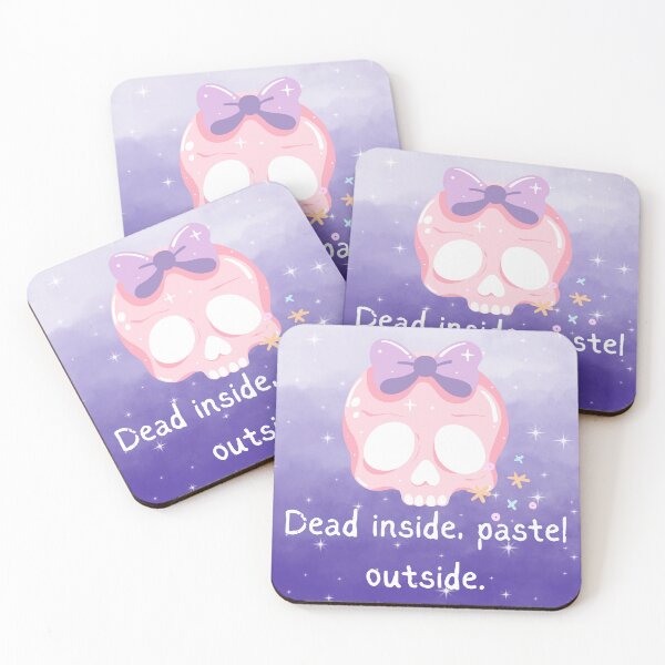 Item preview, Kawaii Cute Pink Skull with Bow designed and sold by WildWoodlandWitch.