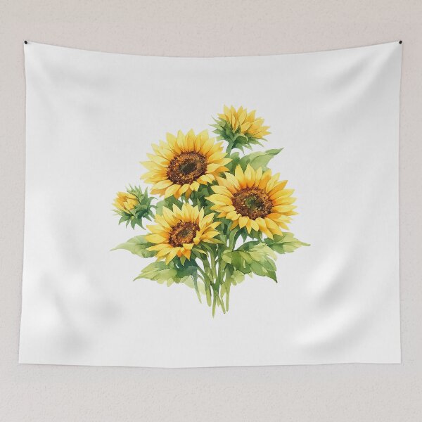 Item preview, Watercolor Sunflower designed and sold by odkocreative.
