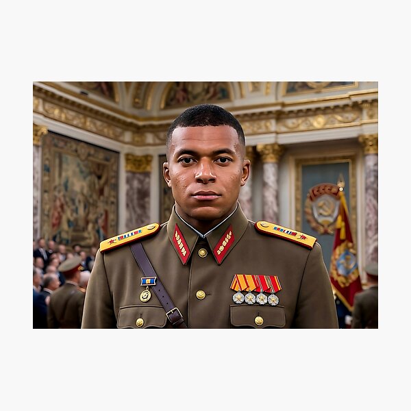 Aperçu de l'œuvre Dictateur Kylian Mbappé créée et vendue par PIPINI Inc..