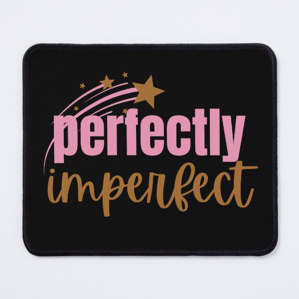 Item preview, Perfectly Imperfect --- feminist tee designed and sold by Starlett Designs.