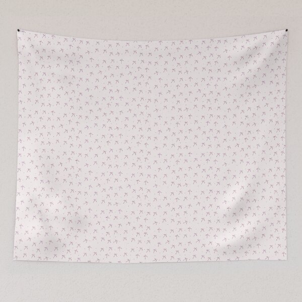 Item preview, Dainty Pink Bows and Polka Dots Coquette Pattern designed and sold by SarvynStudio.
