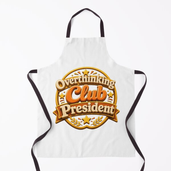 Item preview, Overthinking Club President - Relatable Anxiety Humor designed and sold by GoverArt.