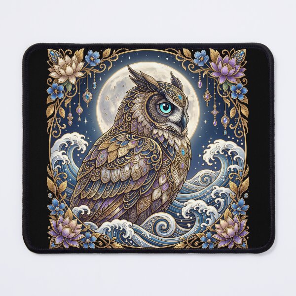 Item preview, The Guardian and the Moon designed and sold by The Quiet Canvas By Jacky.