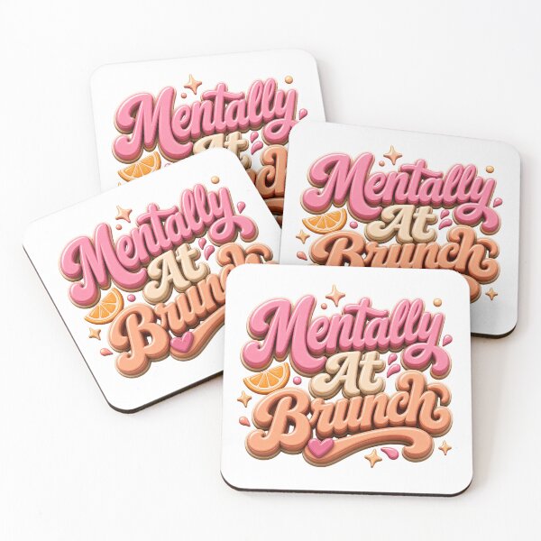 Item preview, Mentally at Brunch - Funny Weekend Quote designed and sold by GoverArt.
