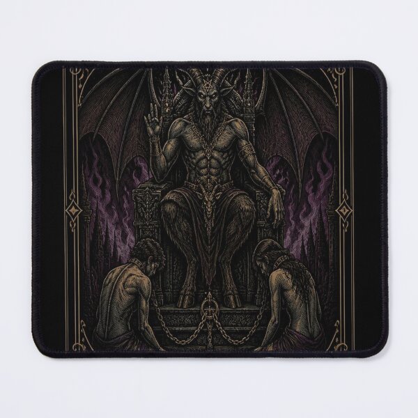 Item preview, The Devil Tarot Card Shirt | Gothic Art Nouveau Major Arcana Tee designed and sold by SunnyDesign82.