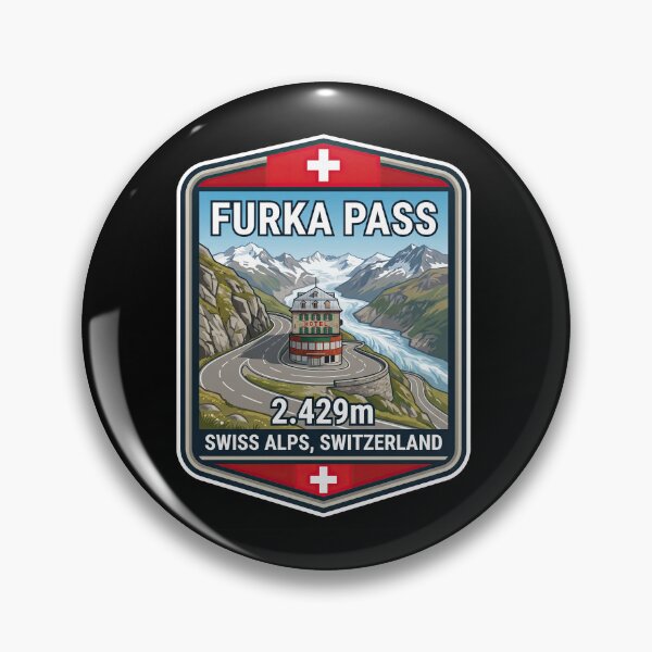 Item preview, Furka Pass Epic Ride Beneath Alpine Peaks designed and sold by enzoade.