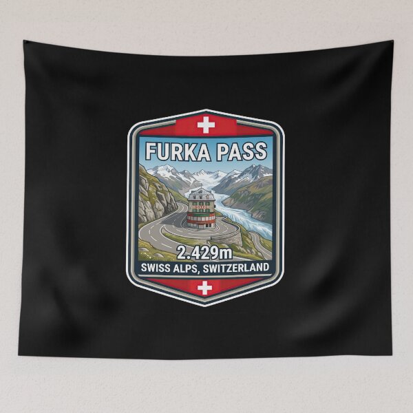 Item preview, Furka Pass Epic Ride Beneath Alpine Peaks designed and sold by enzoade.