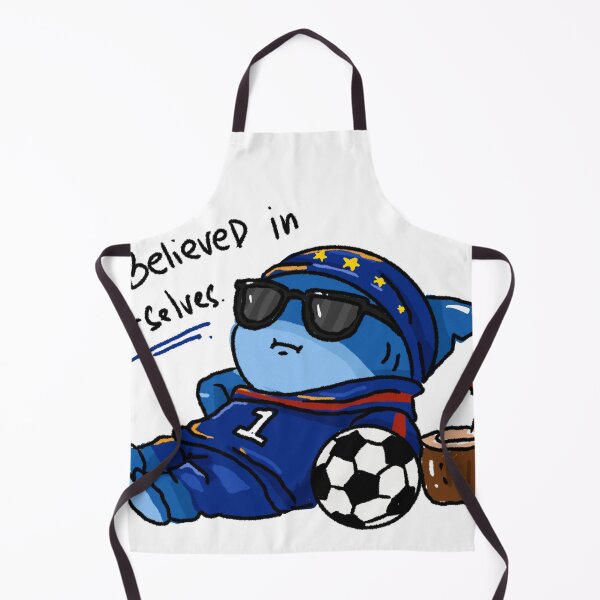 Item preview, Believe in Ourselves Cute Cape Verde Shark Football Fan Sticker designed and sold by chupichapa.