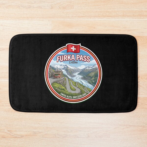 Item preview, Furka Pass Swiss Mountain Roads Explorer designed and sold by enzoade.