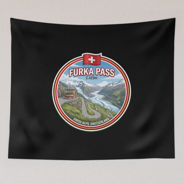 Item preview, Furka Pass Swiss Mountain Roads Explorer designed and sold by enzoade.