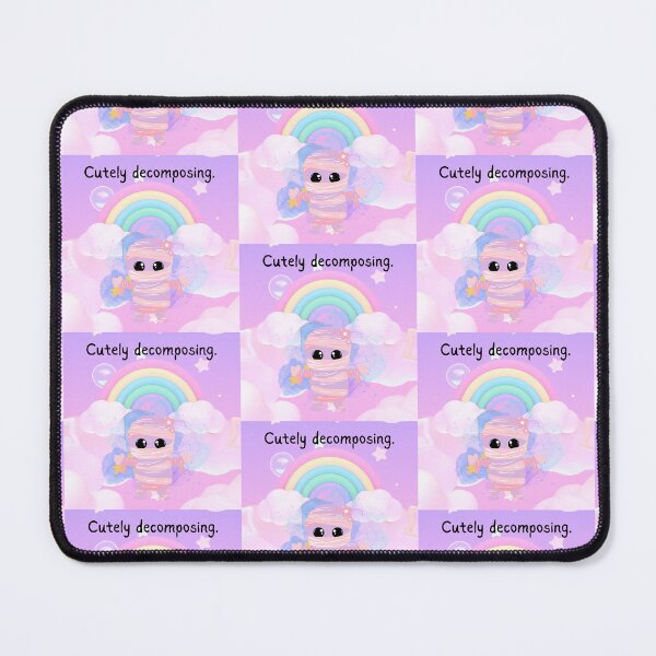 Item preview, Kawaii Cute Mummy with Rainbow  designed and sold by WildWoodlandWitch.