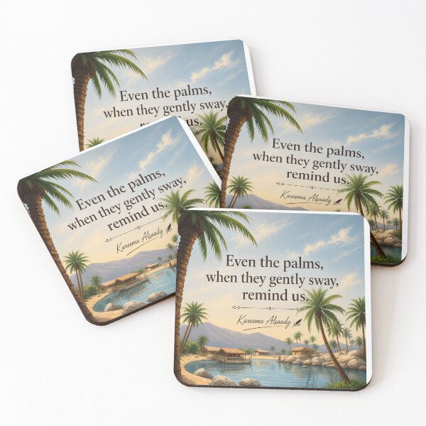 Item preview, Even the palms, when they gently sway, remind us. designed and sold by LumivaraGallery.