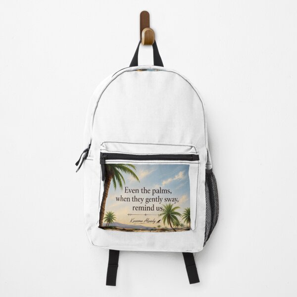 Item preview, Even the palms, when they gently sway, remind us. designed and sold by LumivaraGallery.