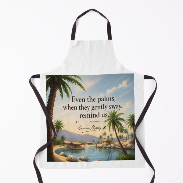 Item preview, Even the palms, when they gently sway, remind us. designed and sold by LumivaraGallery.