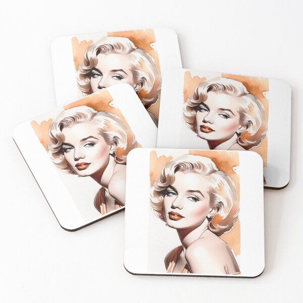 Item preview, Art - Legendary American Actress of the 1950s, Glamour Watercolor Portrait designed and sold by Beat-It.