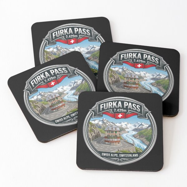 Item preview, Furka Pass Motorcycle Touring Bucket List Adventure designed and sold by enzoade.