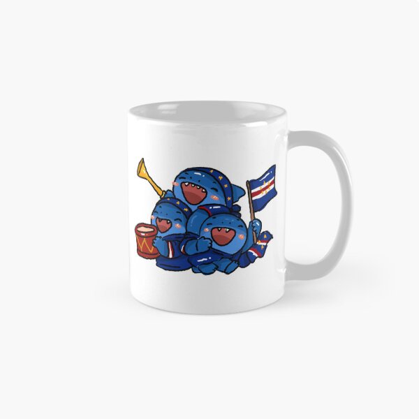 Item preview, Cute Cape Verde Shark Fan Club Football Sticker  designed and sold by chupichapa.