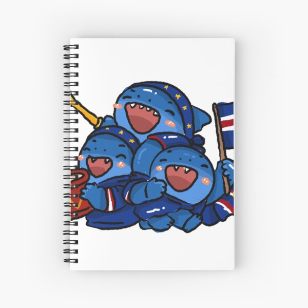 Item preview, Cute Cape Verde Shark Fan Club Football Sticker  designed and sold by chupichapa.