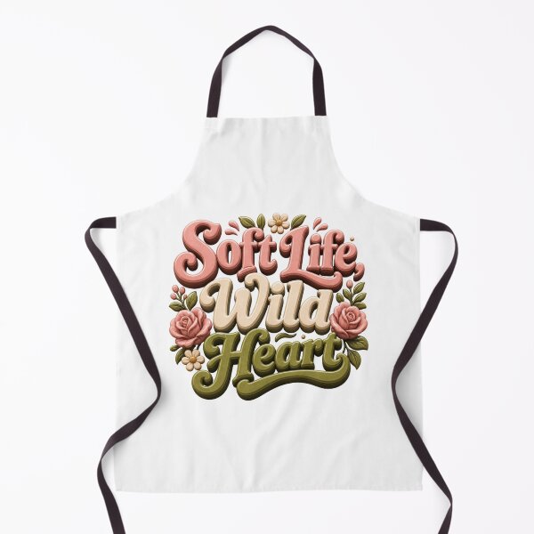 Item preview, Soft Life Wild Heart - Feminine Lifestyle Quote designed and sold by GoverArt.
