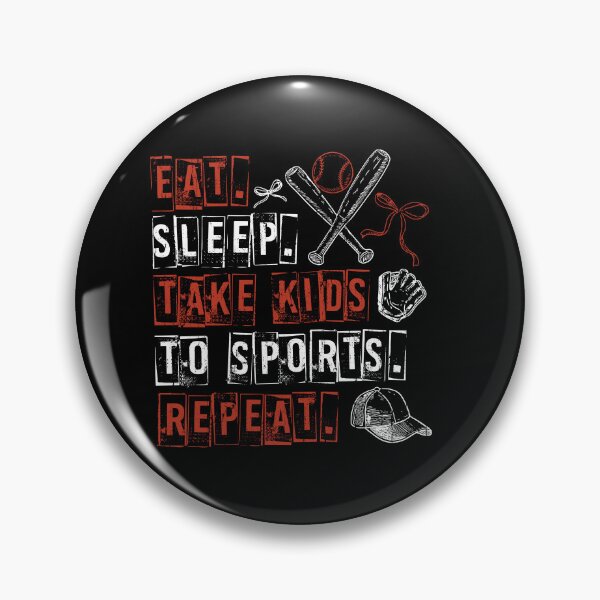 Item preview, Eat Sleep Take Kids To Sports Repeat designed and sold by CharmiA Fox.