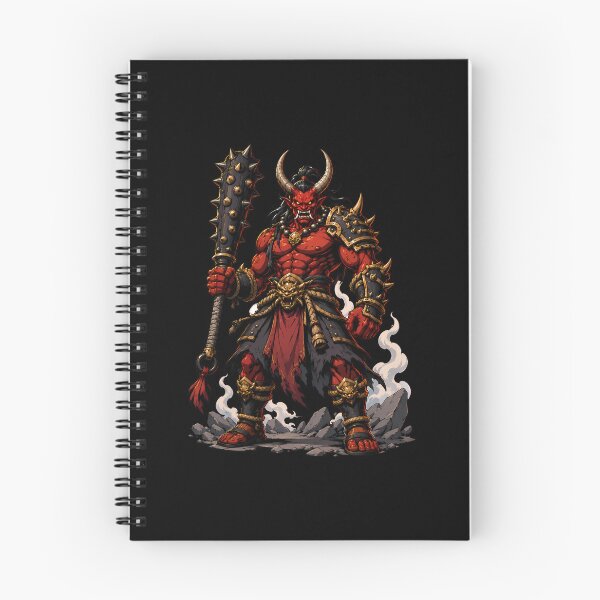 Item preview, Oni Warlord Rising Through Crimson Smoke And Broken Stone designed and sold by Tong4130.