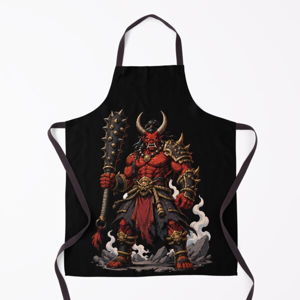 Item preview, Oni Warlord Rising Through Crimson Smoke And Broken Stone designed and sold by Tong4130.