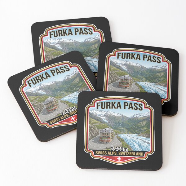 Item preview, Furka Pass Legendary Hairpins Of Switzerland designed and sold by enzoade.