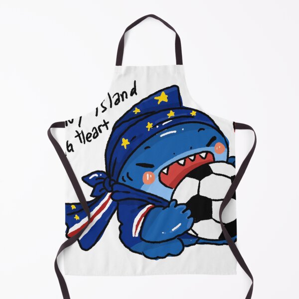 Item preview, Tiny Island Big Heart Cute Cape Verde Shark Sticker designed and sold by chupichapa.
