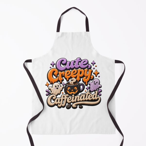 Item preview, Cute Creepy Caffeinated - Spooky Coffee Quote designed and sold by GoverArt.