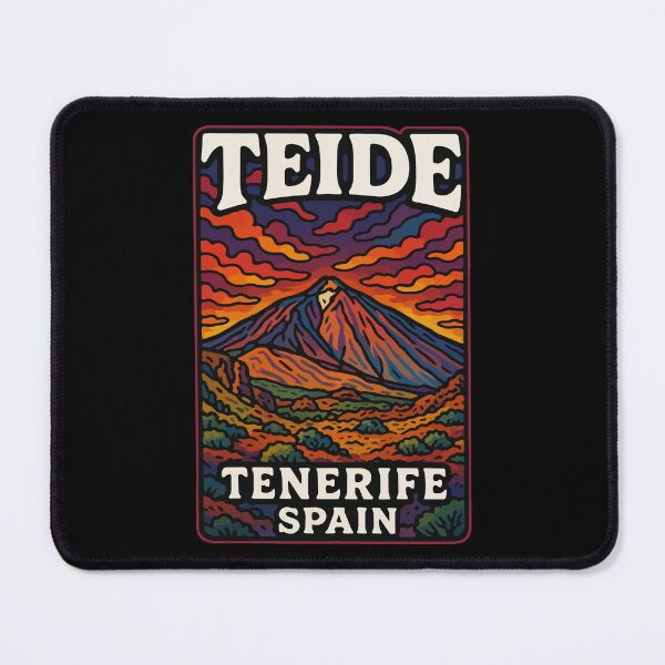 Item preview, Mount Teide Volcano Tenerife Trippy Art Travel designed and sold by TomFrontierArt.