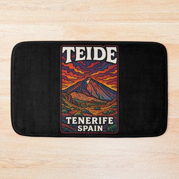 Item preview, Mount Teide Volcano Tenerife Trippy Art Travel designed and sold by TomFrontierArt.