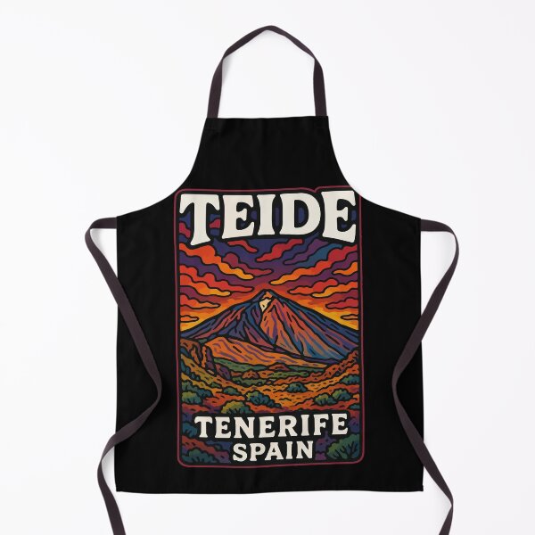 Item preview, Mount Teide Volcano Tenerife Trippy Art Travel designed and sold by TomFrontierArt.