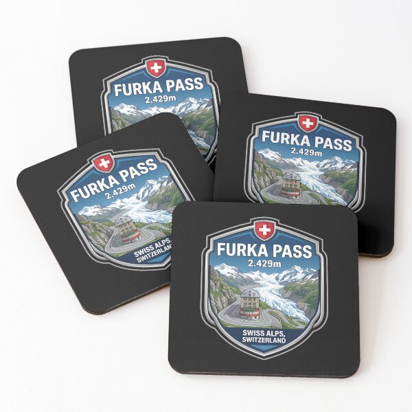Item preview, Furka Pass Glacier Road Through The Alps designed and sold by enzoade.