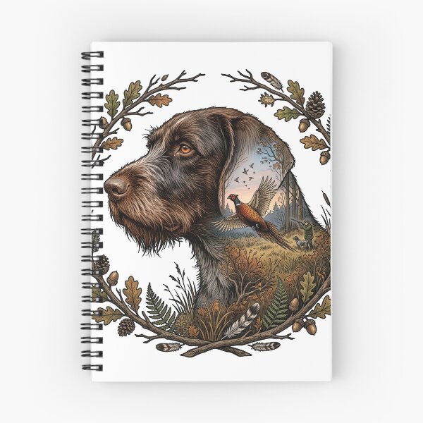 Item preview, German Wirehaired Pointer Dog Portrait designed and sold by Motivburg.