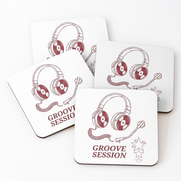 Item preview, Groove Session Retro Music Vibes Design designed and sold by Mialunaa.
