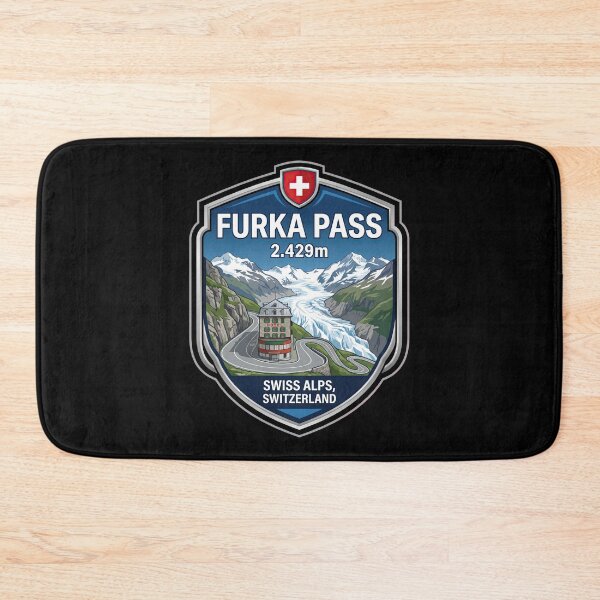 Item preview, Furka Pass Glacier Road Through The Alps designed and sold by enzoade.