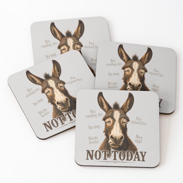 Item preview, Burro - Hoy no designed and sold by AnetDuToit.