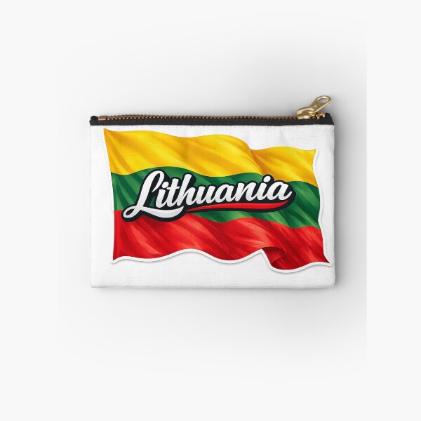 Item preview, Lithuania Waving Flag Shirt | Vintage Lithuania Flag Graphic Tee | Lithuanian Pride Design designed and sold by GarnerSupplyCo.