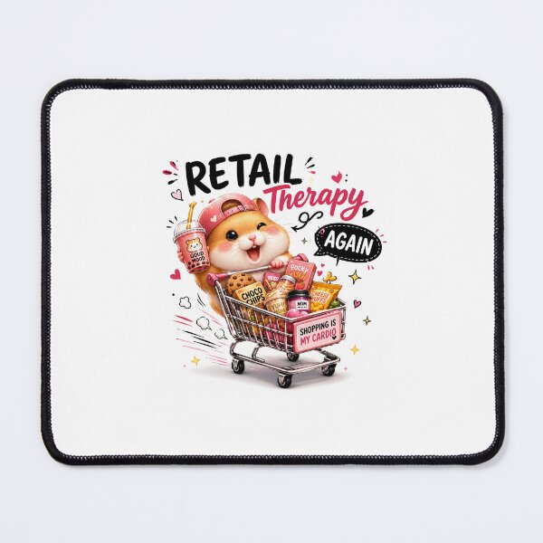 Item preview, Retail Therapy Again designed and sold by QuirkNest Studio .