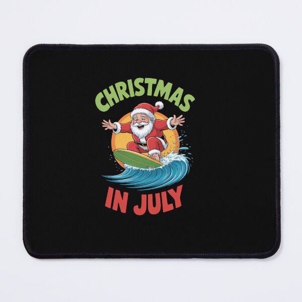 Item preview, Christmas In July Santa Surfing Kids Toddler Hawaiian Party designed and sold by SapfireStuArt.