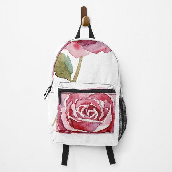 Item preview, Elegant Watercolor Rose Solitary Botanical Art designed and sold by wissal.studio.